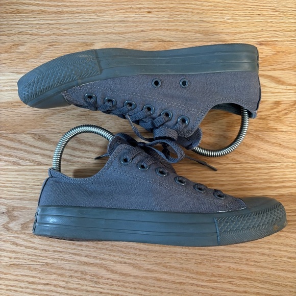 Converse Chuck Taylor Low Grey Mono Old Colorway Triple Thunder Women's 7 - Picture 5 of 10